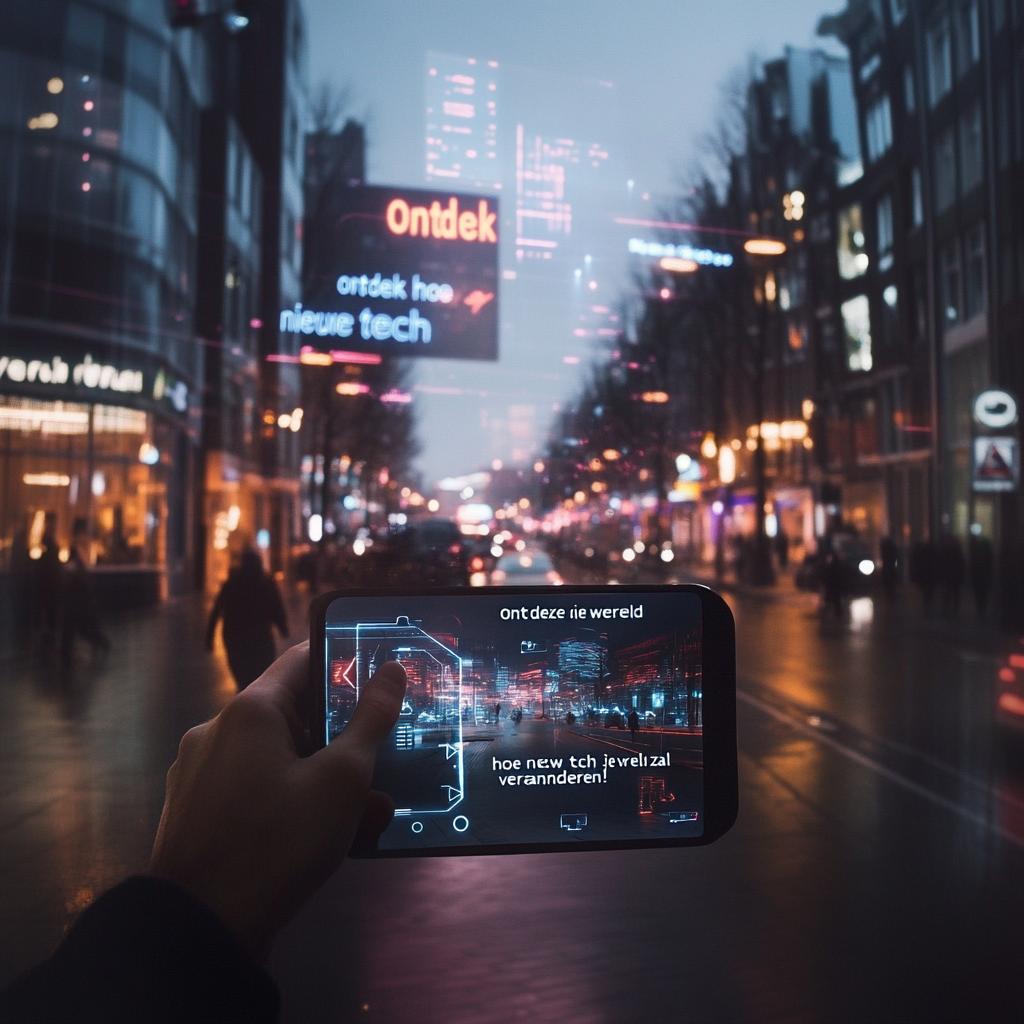 "Ontdek hoe deze nieuwe tech je wereld zal veranderen!"