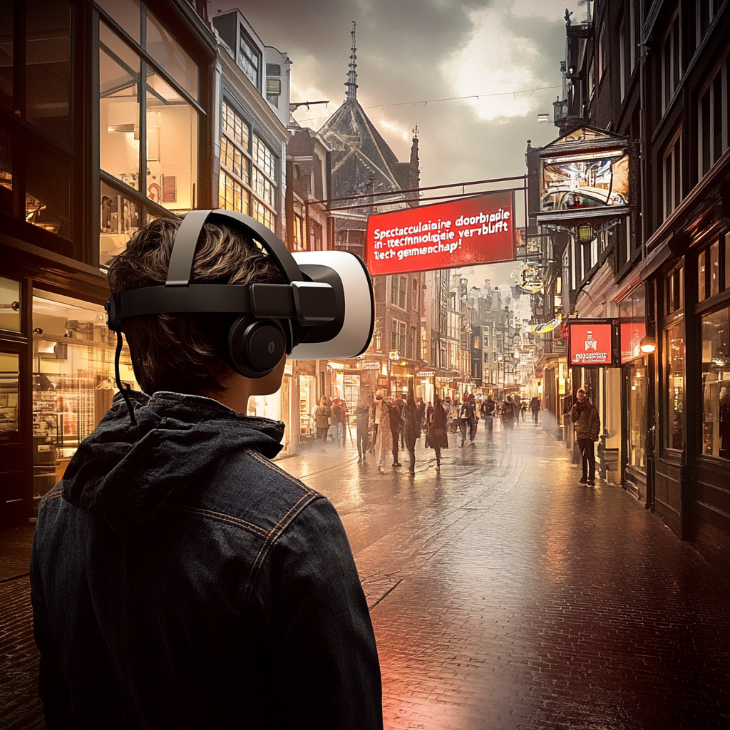 . "Spectaculaire doorbraak in VR-technologie verbluft tech-gemeenschap!"