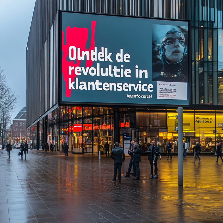 "Ontdek de revolutie in klantenservice met Agentforce!"