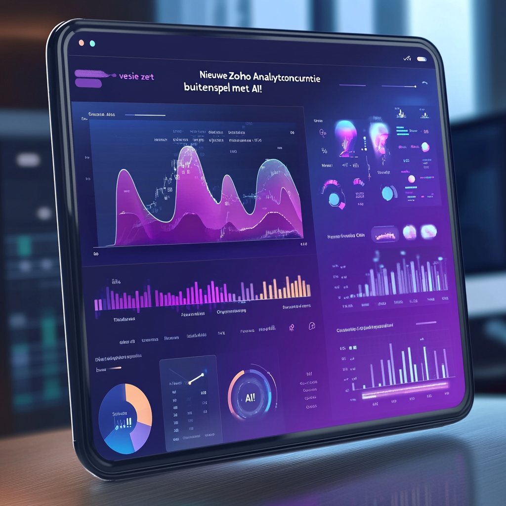 "Nieuwe Zoho Analytics versie zet concurrentie buitenspel met AI!"