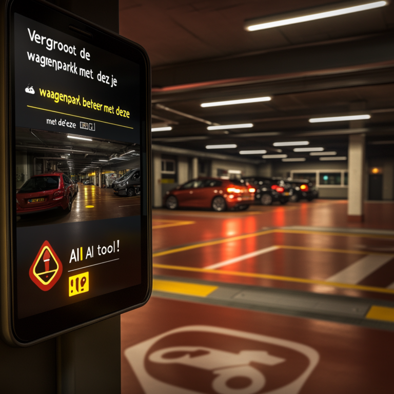 "Vergroot de efficiëntie van je wagenparkbeheer met deze AI tool!"