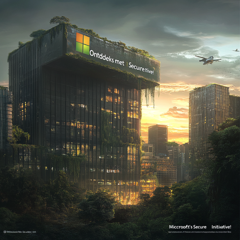 "Ontdek de toekomst met Microsoft's Secure Future Initiative!"