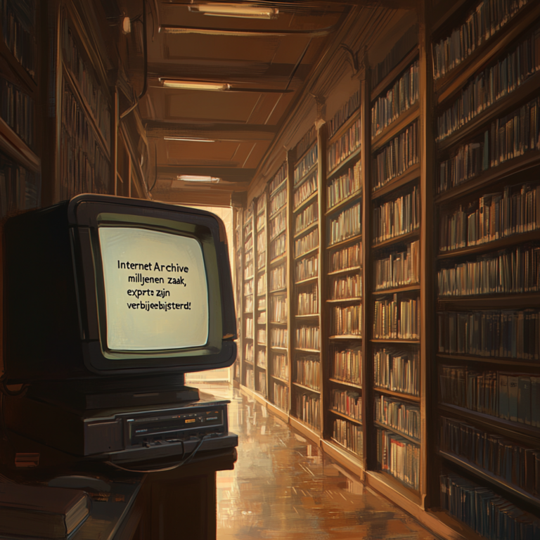 . "Internet Archive verliest miljoenen zaak, experts zijn verbijsterd!"