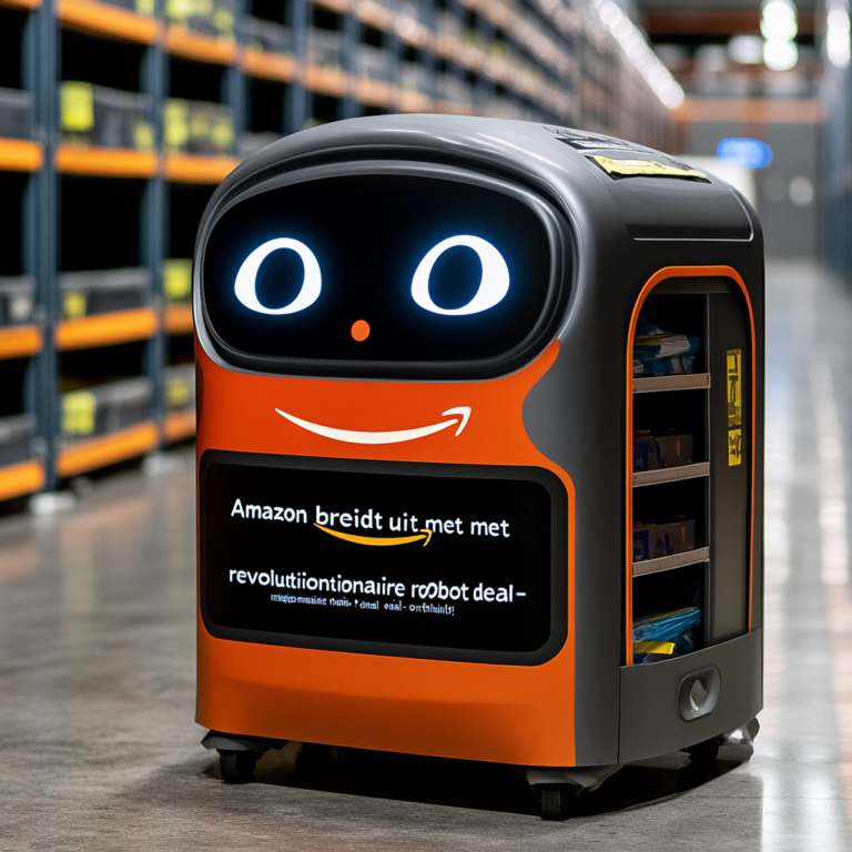 "Amazon breidt uit met revolutionaire robot deal - onthuld!"