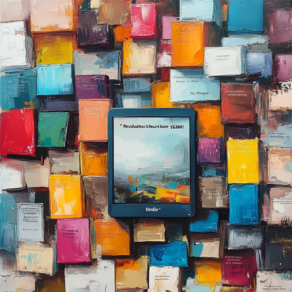 "'Revolutionaire kleuren Kindle' nu verkrijgbaar voor slechts €280!"