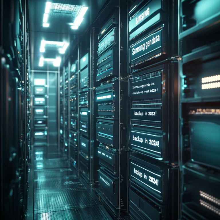"Samsung geeft genadeloze les over data backup in 2024!"