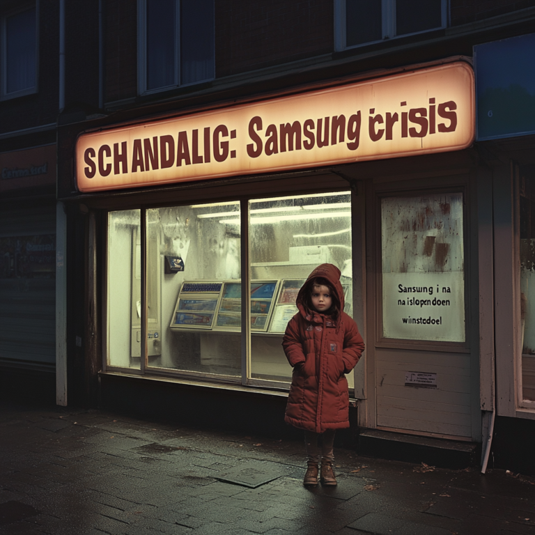 . "SCHANDALIG: Samsung in crisis na mislopen winstdoel"