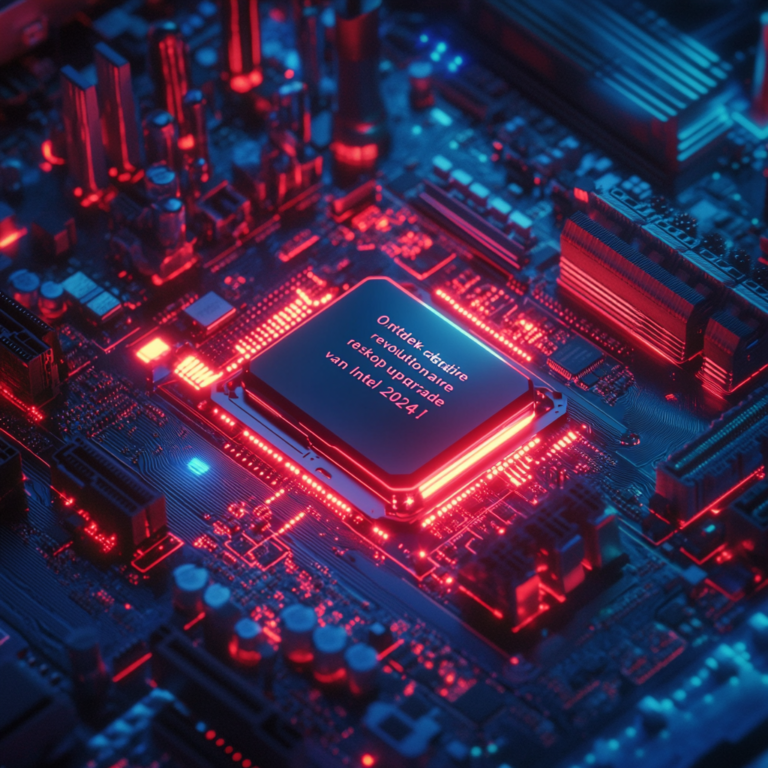 "Ontdek de revolutionaire desktop upgrade van Intel in 2024!"