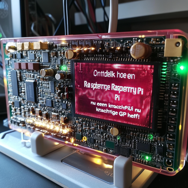 "Ontdek hoe een Raspberry Pi nu een krachtige GPU heeft!"