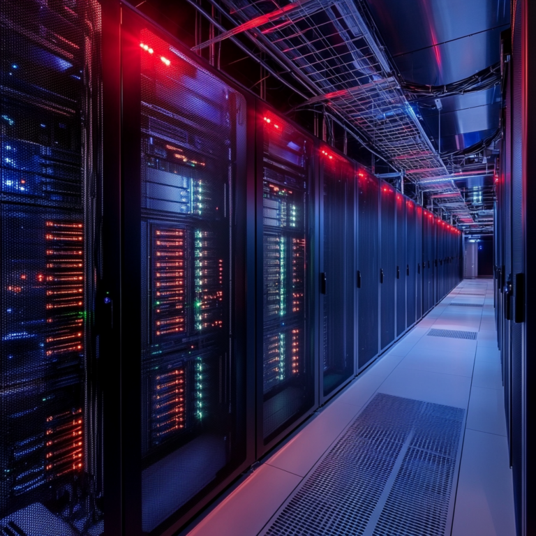 Een futuristisch beeld van een computer, met een AI-entiteit die subtiel de controle overneemt. De scène heeft een mystieke glans, met digitale lijnen en patronen die de interactie tussen de AI en de computer symboliseren. De sfeer is zowel innovatief als enigszins mysterieus, met zachte lichten en schaduwen die een gevoel van technologische vooruitgang en onbekende mogelijkheden oproepen. Geen tekst of woorden in de afbeelding.