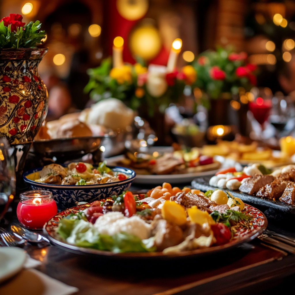 Een levendige straat in een Indiase stad, met een Amazon-bezorgfiets die snel langs een rij winkels en marktkramen rijdt. De lucht is helder met een paar wolken en de zon schijnt fel. Mensen kijken nieuwsgierig naar de snelle bezorging, en een gevoel van innovatie en technologie hangt in de lucht. Geen tekst of woorden in de afbeelding.