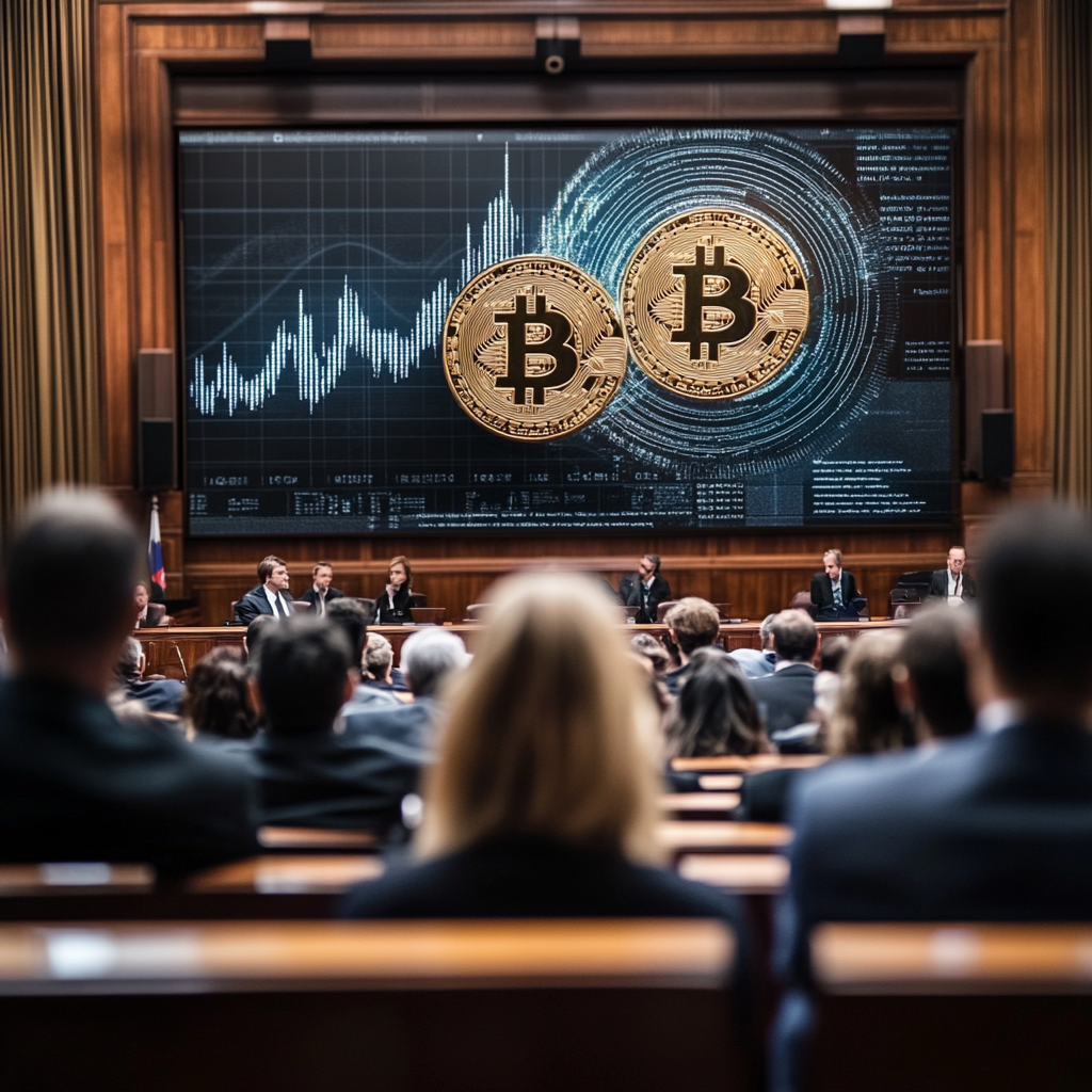 Een futuristisch en high-tech militair hoofdkantoor waar OpenAI's geavanceerde AI-technologieën worden geïntegreerd. De afbeelding toont een samensmelting van technologie en defensie, met holografische schermen, geavanceerde computersystemen, en een team van ingenieurs en militair personeel dat werkt aan strategische toepassingen. De sfeer is zowel innovatief als strategisch, zonder tekst of woorden in de afbeelding.