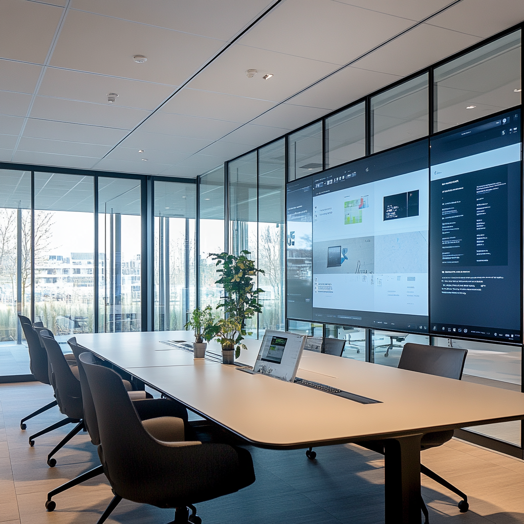 Een hectische keuken in een restaurant, vol koks die maaltijden bereiden voor razendsnelle levering. De sfeer is energiek en chaotisch, met koks die snel bewegen en gerechten die worden ingepakt. Er zijn stapels dozen klaar voor verzending, en op de achtergrond zijn bezorgscooters te zien die zich voorbereiden op hun routes. De kleuren zijn levendig en dynamisch, met een nadruk op rood en geel. Geen tekst of woorden in de afbeelding.