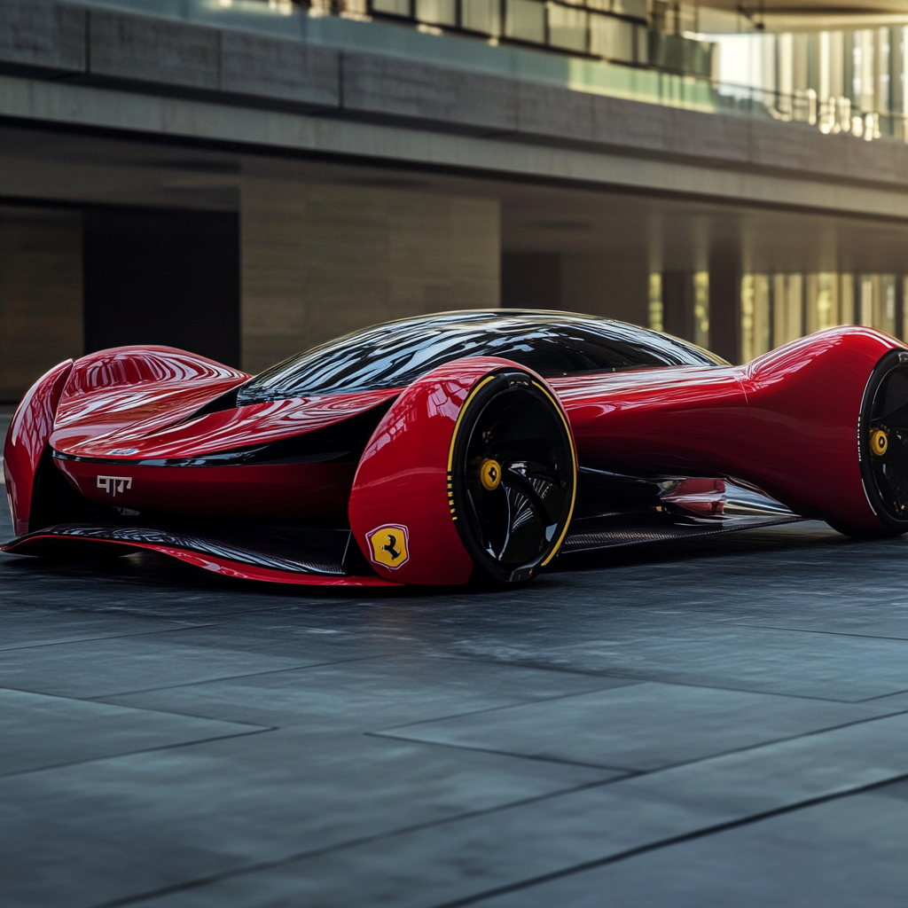 Ferrari en HP onthullen futuristische racewagen voor Miami
