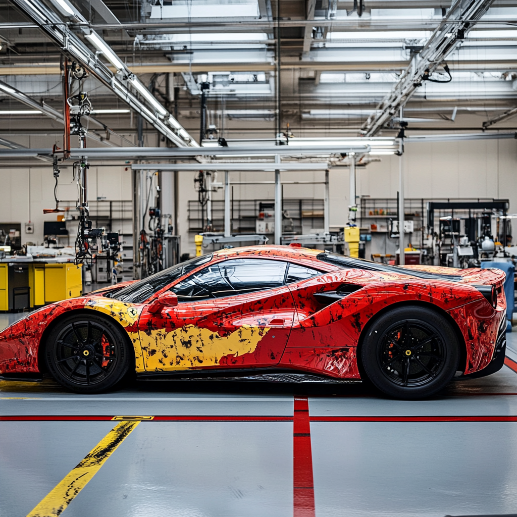 Technologie ontmoet snelheid: Ferrari's revolutionaire racewrap
