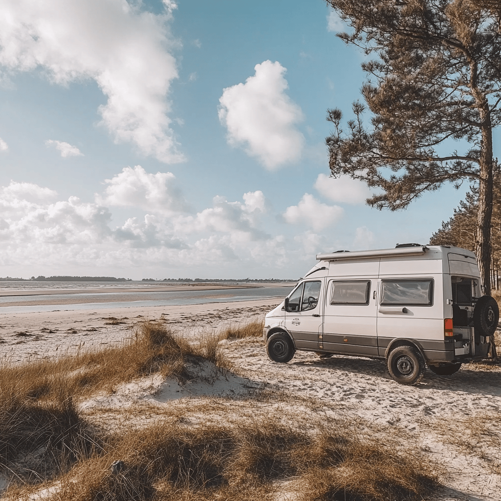 Vanlife kantoor: Werken op het strand? JA!
