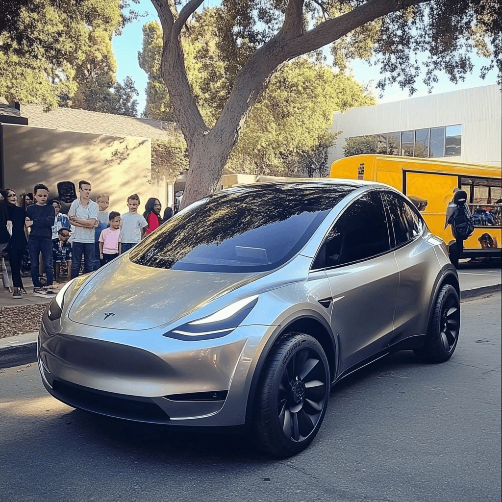 Tesla's Zelfrijdende Auto Negeert Schoolbus, Raakt Dummy Kinderen
