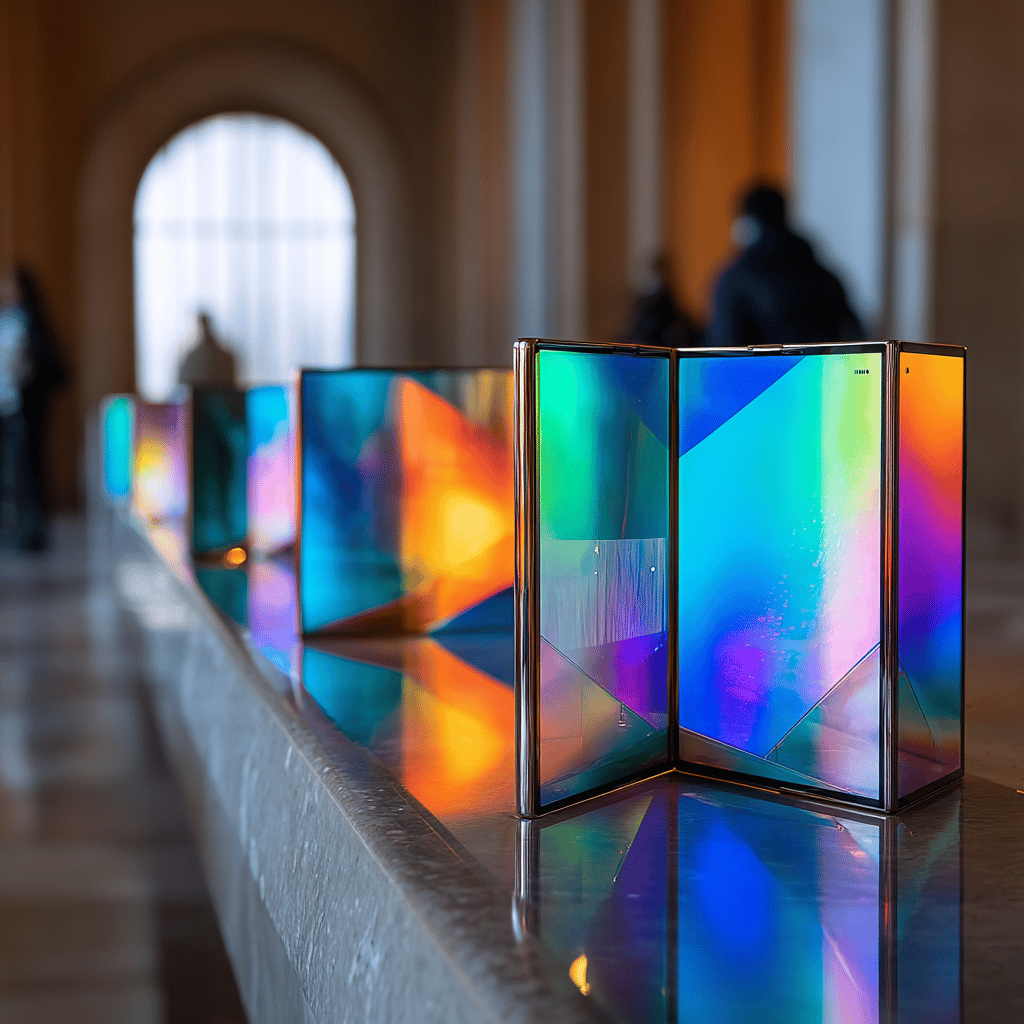 Samsung lekt revolutionair drievoudig opvouwbaar toestel!
