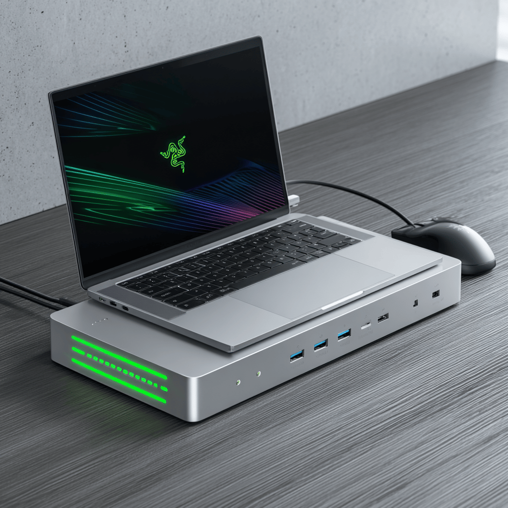 Razer's Thunderbolt 5 Dock: Laptop naar Supercomputer!
