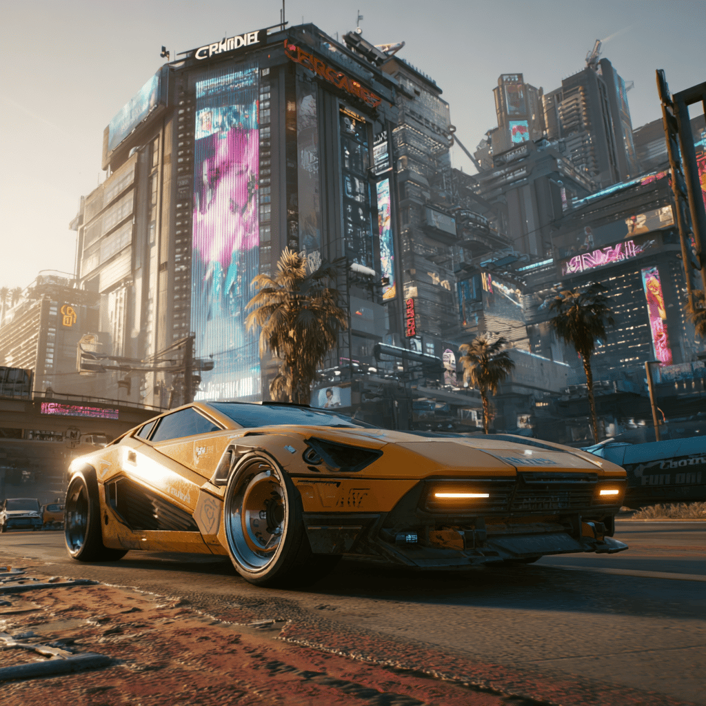 Cyberpunk 2077 update: Auto-rijden en super soepele graphics!

