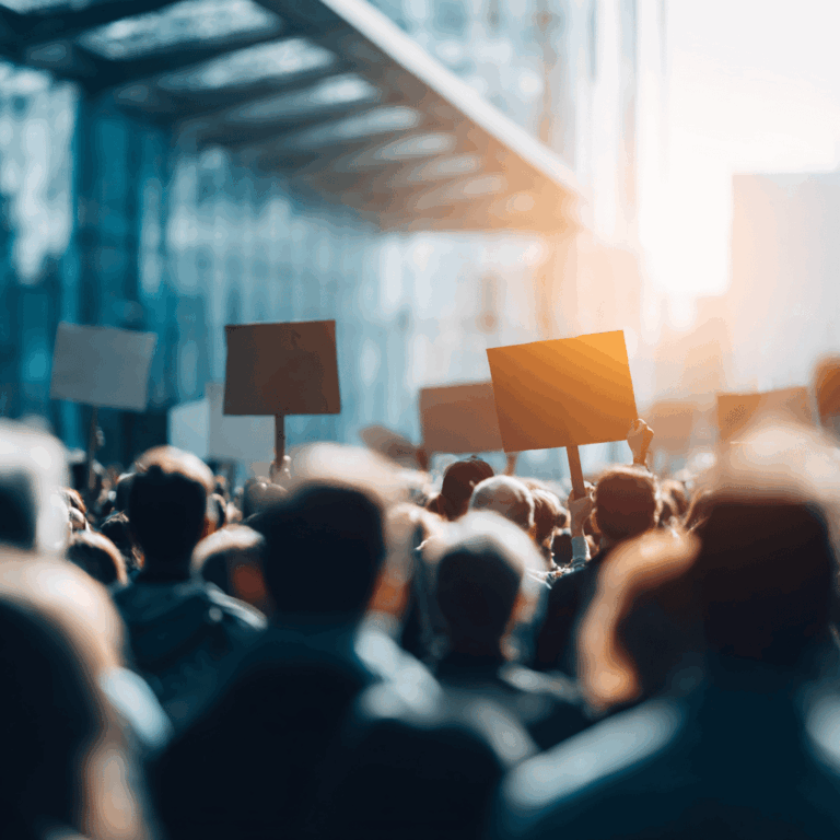 Protest Microsoft: Macht Techbedrijven Uitgedaagd