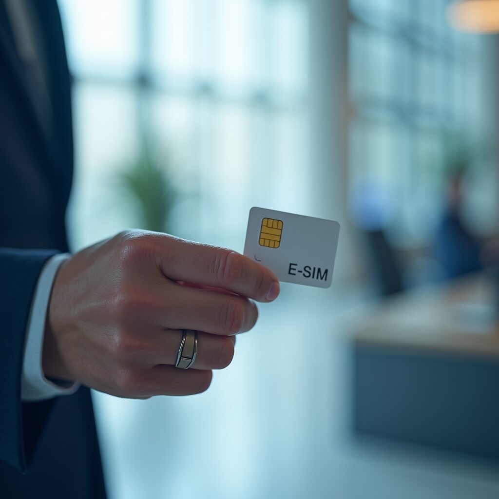 E-sim: De toekomst van mobiele connectiviteit.