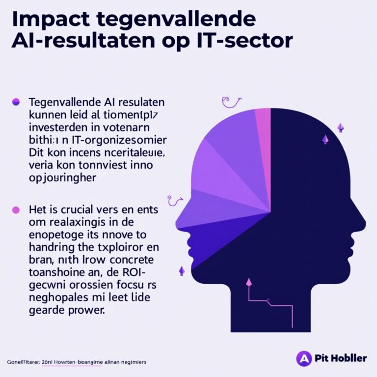 Impact tegenvallende AI-resultaten op IT-sector