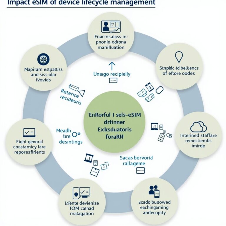 Impact eSIM op device lifecycle management