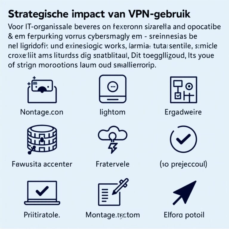 Strategische impact van VPN-gebruik