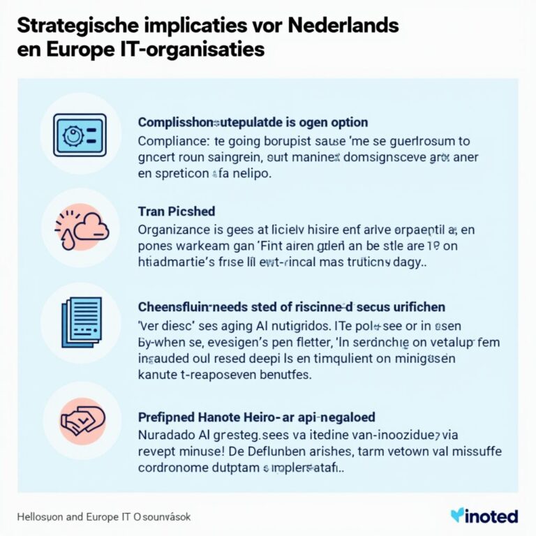 Strategische implicaties voor Nederlandse en Europese IT-organisaties