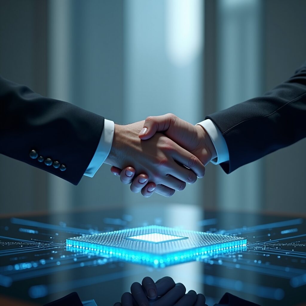 Aandeel Intel schiet omhoog na deal met aartsrivaal.