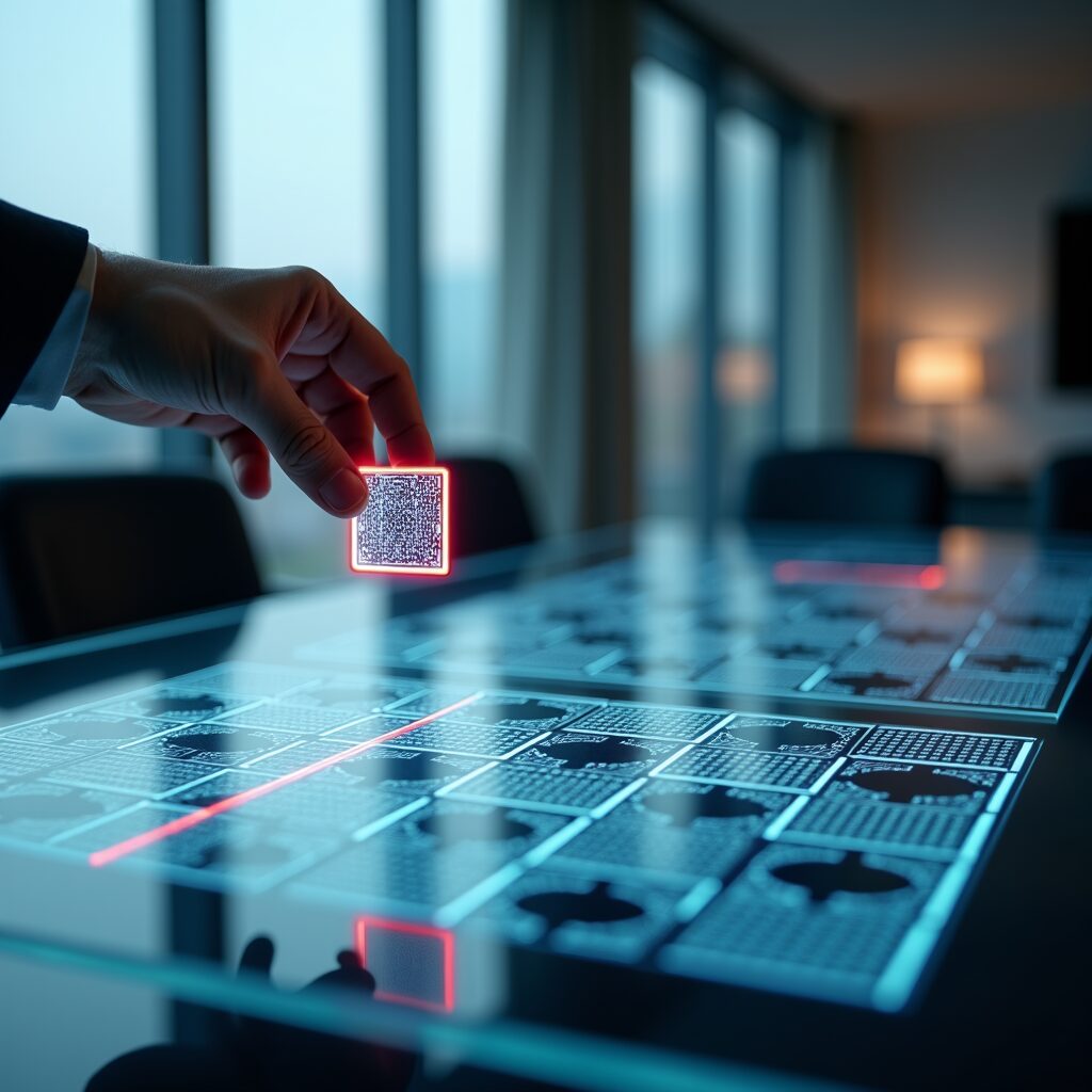 China's greep op chips: een strategisch supply chain risico.