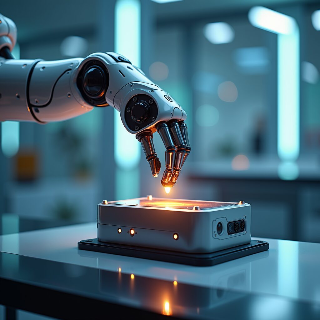 Samsung SDI laadt de toekomst van robotica op.