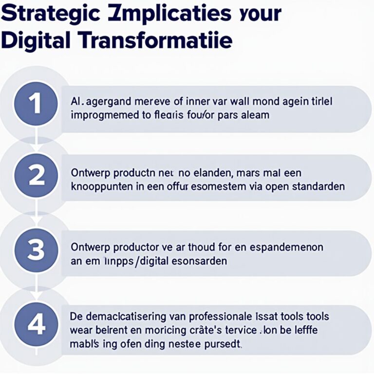 Strategische Implicaties voor Digitale Transformatie
