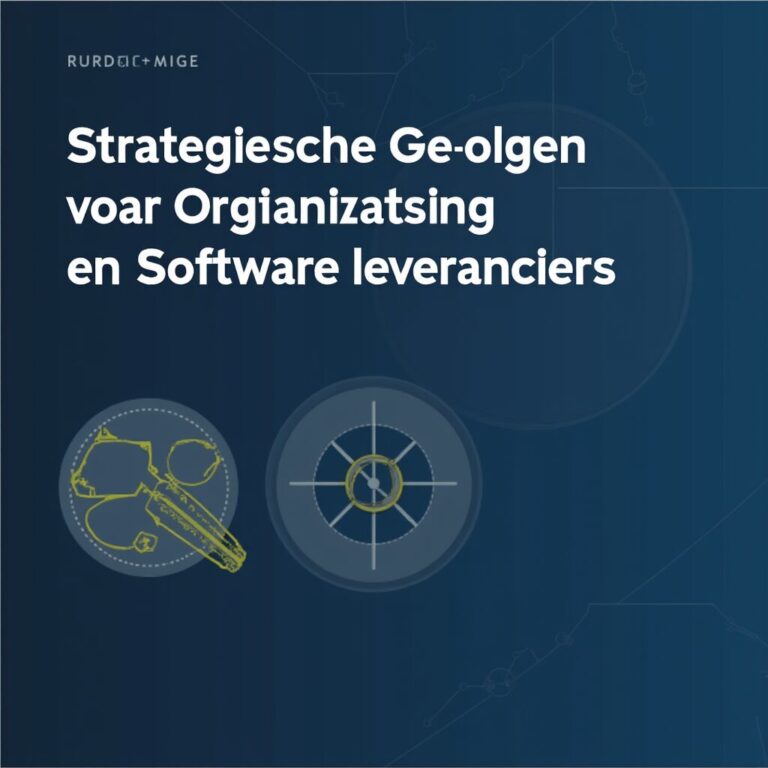 Strategische Gevolgen voor IT-organisaties en Softwareleveranciers