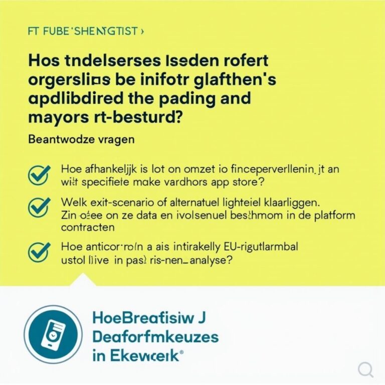 Hoe Onderbouw Je Platformkeuzes Richting de Board? Een Praktische Checklist