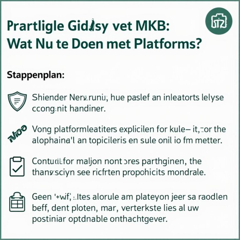 Praktische Gids voor het MKB: Wat Nu te Doen met Platforms?