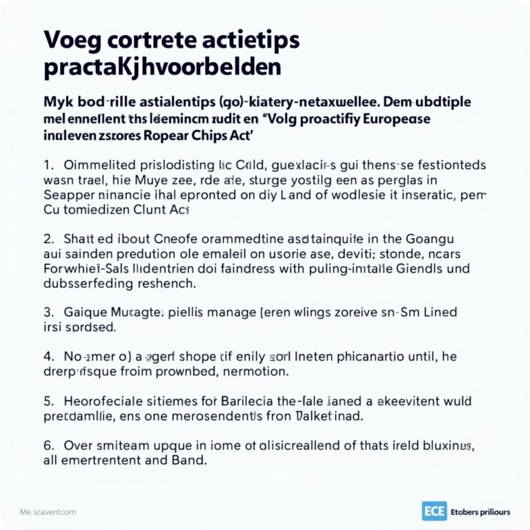 Voeg concrete actietips en praktijkvoorbeelden toe