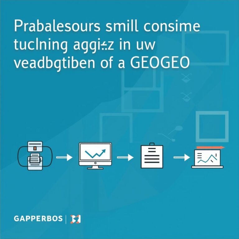 Praktische Stappen: Uw Technologiestack Voorbereiden op GEO