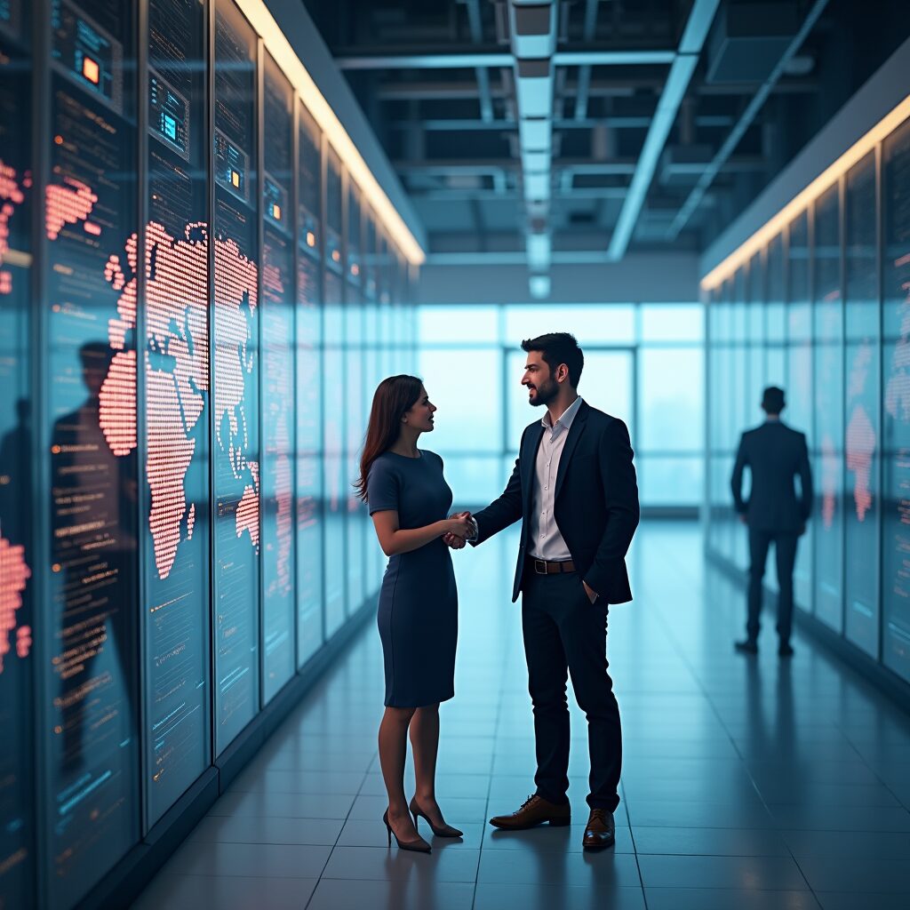 Slim samenwerken met nieuwe datacenterpartijen.