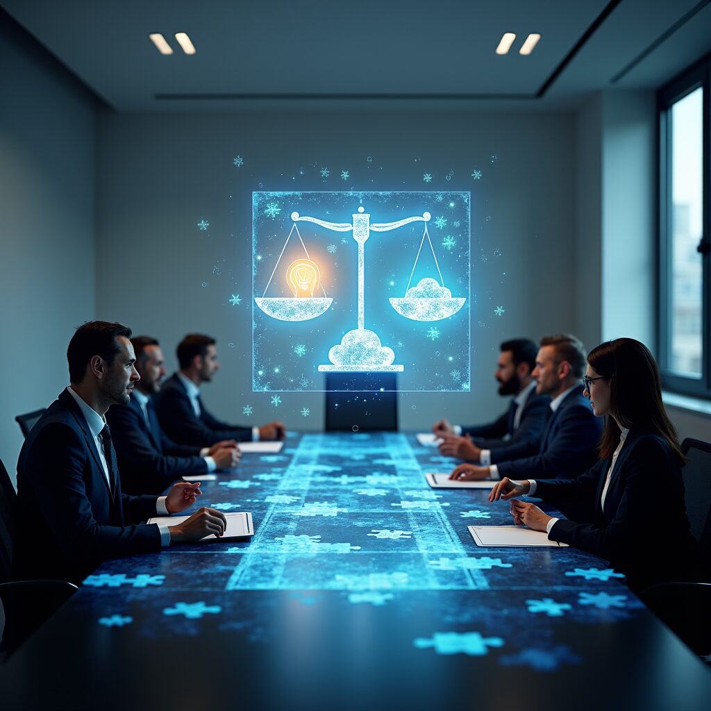 De Europese AI-spagaat: innovatie versus kapitaal.