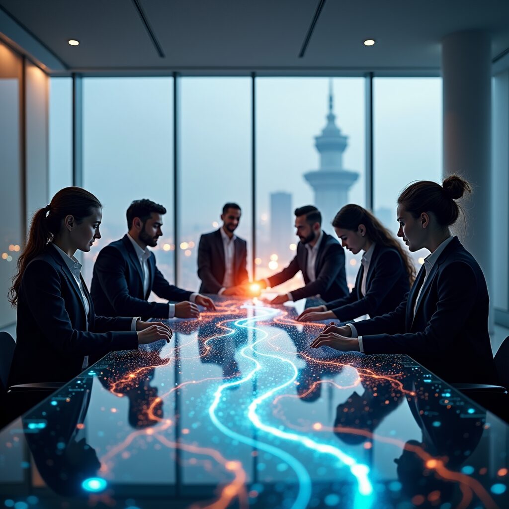 AI-golf: Navigeren tussen kapitaal en financieel risico.