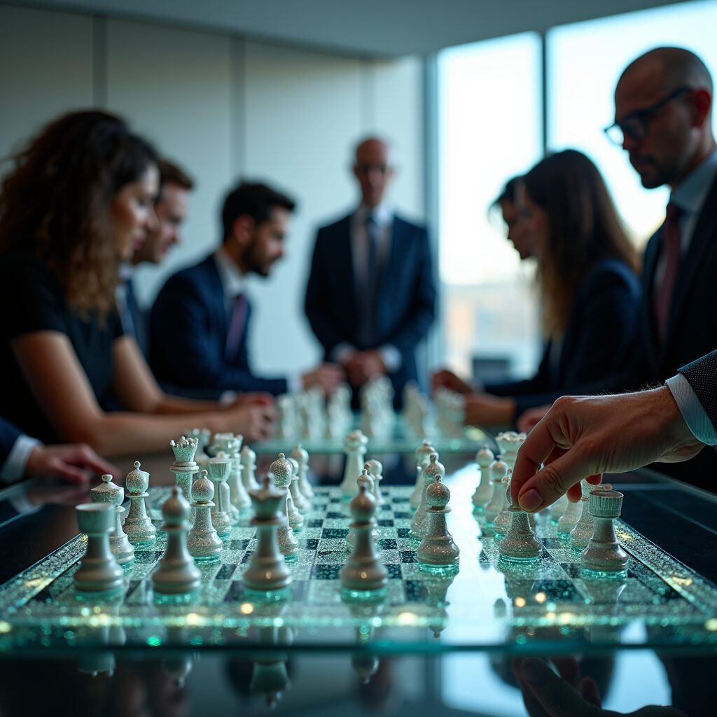 Het geopolitieke schaakspel om de AI-chip.