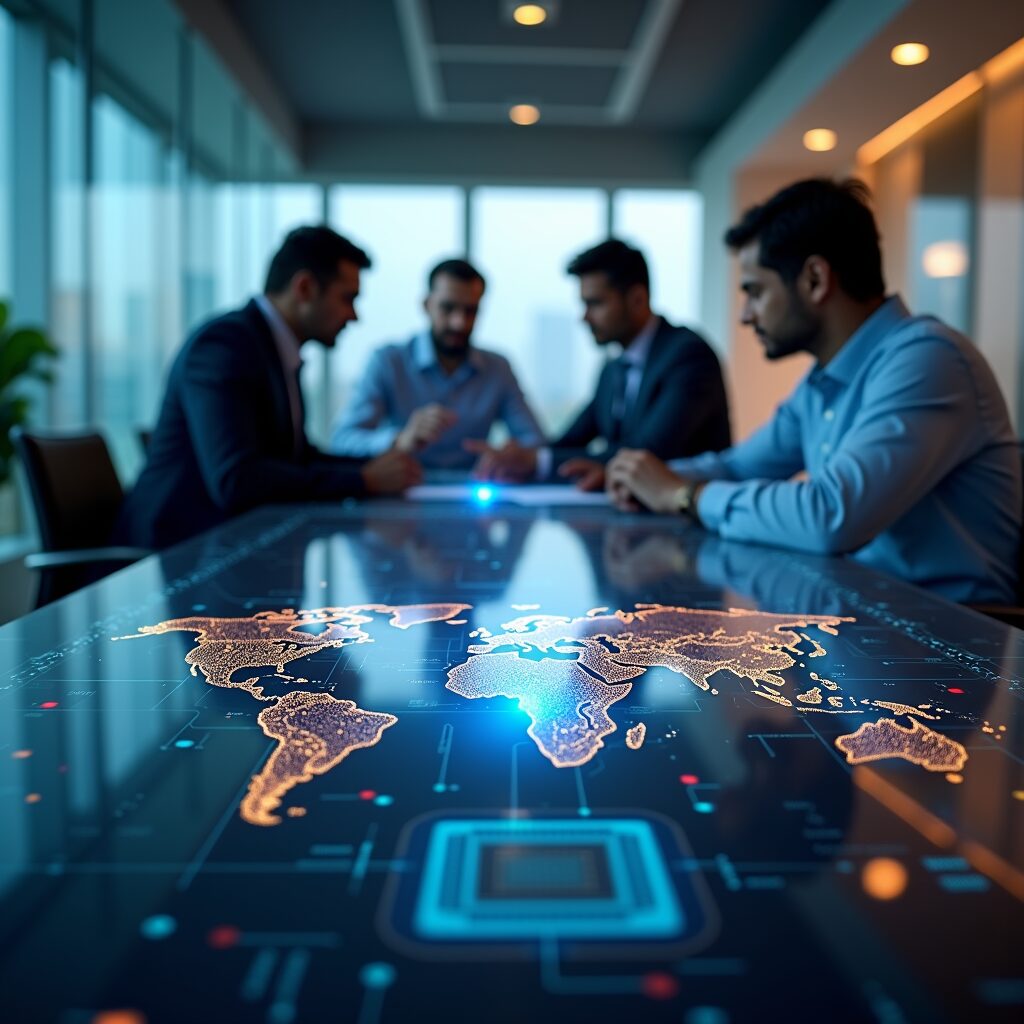 India: nieuwe speler in de mondiale chiprace.