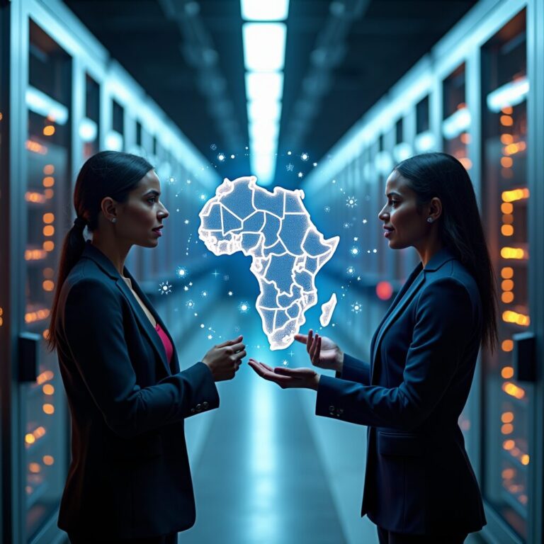 VAE hertekent met AI de tech-kaart van Afrika.