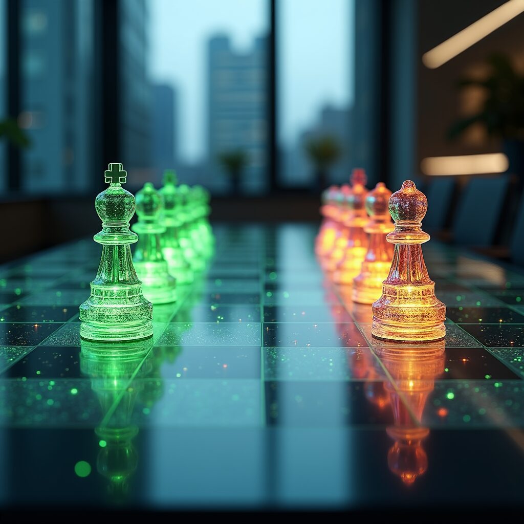 AI-chipmacht verschuift: Google daagt Nvidia's dominantie uit.