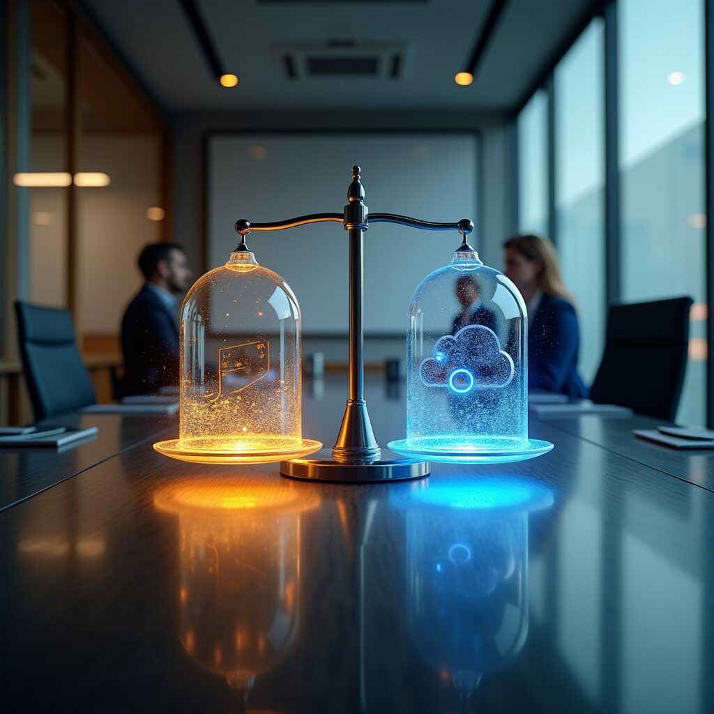 Van witte doek naar cloud: een strategische race.