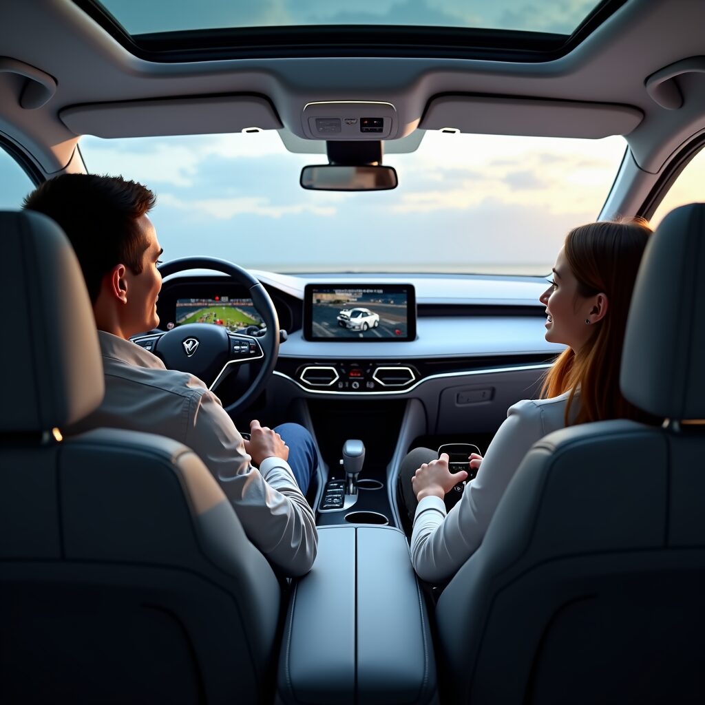 De auto: uw rijdende entertainmenthub voor het gezin.