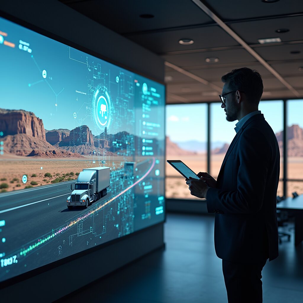 Logistiek zonder blinde vlekken, overal en altijd.