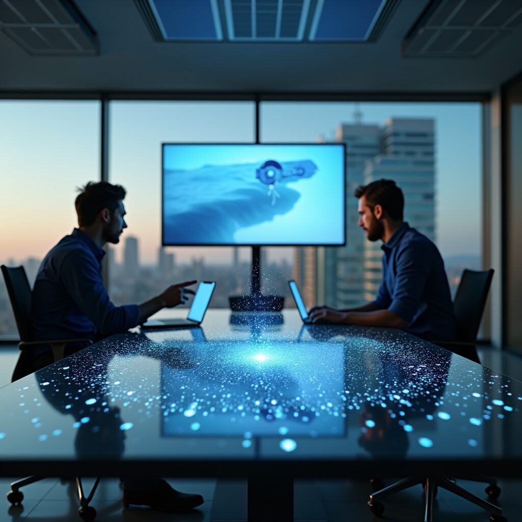 Altijd verbonden: naadloos 5G-netwerk via de ruimte.